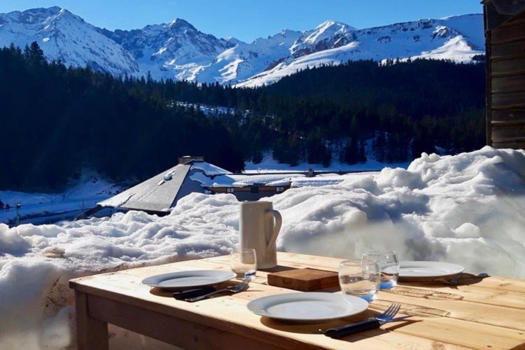 La Cabane Du Cerf A Payolle Кампан Екстериор снимка